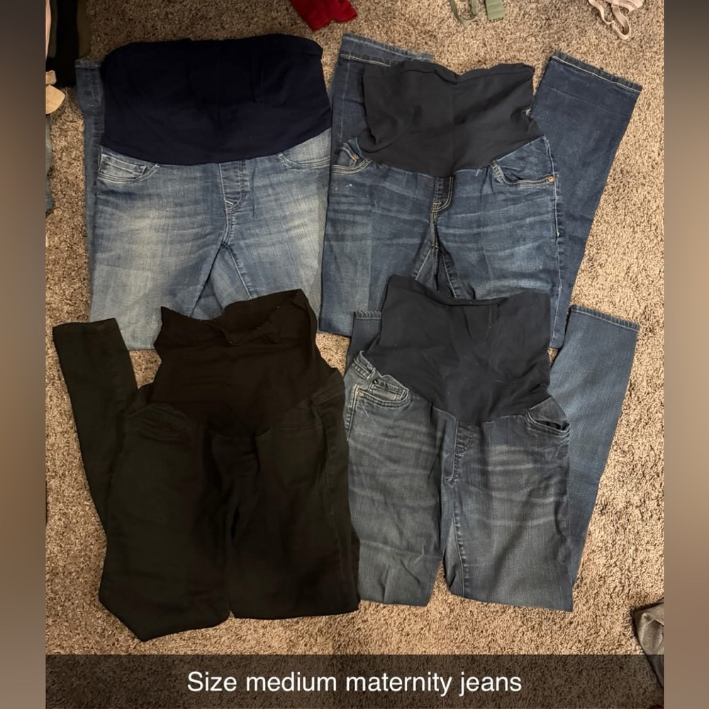 Assorted Maternity Tops - Size Large - image 3